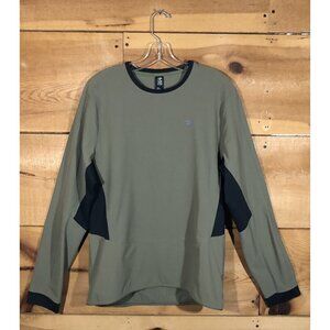 Mountain Hardwear Chockstone Hybrid Crew Long Sleeve Shirt Mens Size Medium